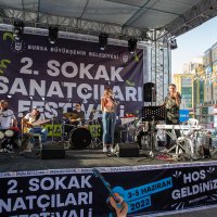 Bursa'da sanat sokağa taştı 