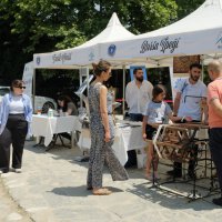Gastrofest’te ipek ve çini tanıtıldı 