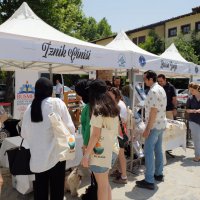 Gastrofest’te ipek ve çini tanıtıldı 