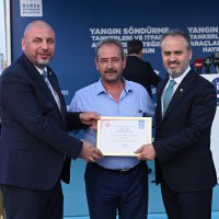 Bursa, yangına karşı artık daha güvenli 