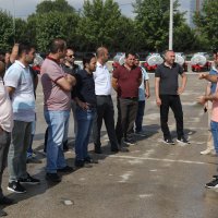 Şoförlere güvenli sürüş eğitimi  