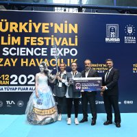 Bilim meraklıları ödüllerine kavuştu 