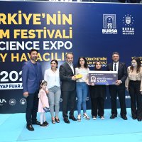 Bilim meraklıları ödüllerine kavuştu 