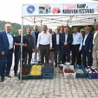 Kamp ve karavan tutkunları Bursa’da buluştu 