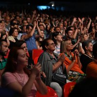 Festivalde ustalar geçidi 