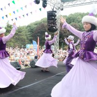 Türk dünyası çocukları şenlikte buluştu 