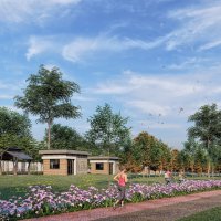 Gökdere yeşile bezeniyor 