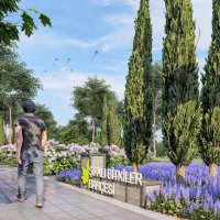 Gökdere yeşile bezeniyor 