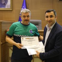 Ulaştıran ekip, sertifikalarına kavuştu 