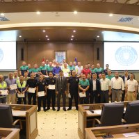 Ulaştıran ekip, sertifikalarına kavuştu 