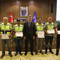 Ulaştıran ekip, sertifikalarına kavuştu 