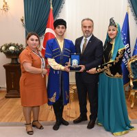 Başkan Aktaş, Altın Karagöz ekiplerini ağırladı 