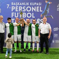 Başkanlık kupası BUSKİ Bilgi İşlem'in 