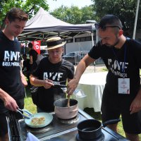 Dansçılar sahnede değil mutfakta yarıştı 