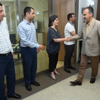 Büyükşehir ailesi bayramlaştı 