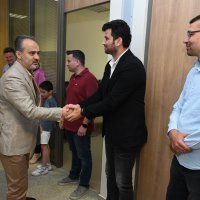 Büyükşehir ailesi bayramlaştı 