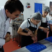 Küçük çikolata şefleriyle ‘en tatlı atölye’ 