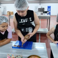 Küçük çikolata şefleriyle ‘en tatlı atölye’ 