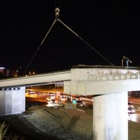 Mudanya Kavşağı’nda gece mesaisi 