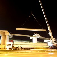 Mudanya Kavşağı’nda gece mesaisi 