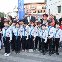 Ata sporları kortej yürüyüşüyle başladı 