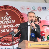 Ata sporları kortej yürüyüşüyle başladı 