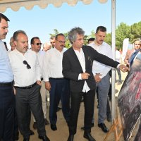 Çekirge Teras’ta ilk fidan toprakla buluştu 
