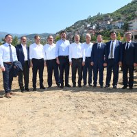Çekirge Teras’ta ilk fidan toprakla buluştu 