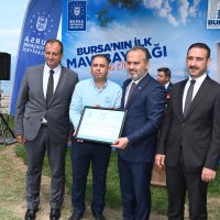  Mavi Bayrak, İznik’te dalgalanıyor 