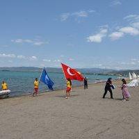  Mavi Bayrak, İznik’te dalgalanıyor 
