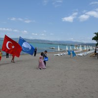  Mavi Bayrak, İznik’te dalgalanıyor 