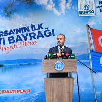  Mavi Bayrak, İznik’te dalgalanıyor 