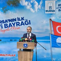 Mavi Bayrak, İznik’te dalgalanıyor 