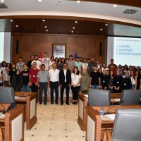 Stajyerler oryantasyon eğitiminde 