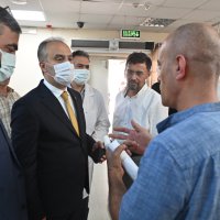 Başkan Aktaş’tan yaralılara ziyaret  