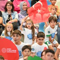 Yaz spor okullarına renkli veda 