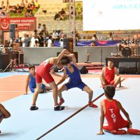 Yaz spor okullarına renkli veda 