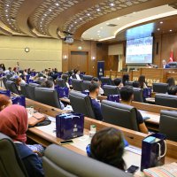 Başkan Aktaş stajyerlerle buluştu 