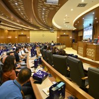 Başkan Aktaş stajyerlerle buluştu 