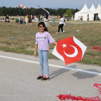 Zafer coşkusu göklere yansıdı 