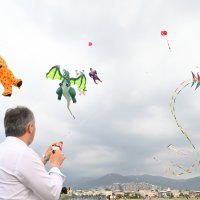 Zafer coşkusu göklere yansıdı 