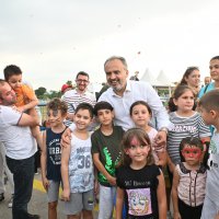 Zafer coşkusu göklere yansıdı 