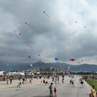 Zafer coşkusu göklere yansıdı 