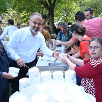 Çölyak hastalarına glütensiz aşure 
