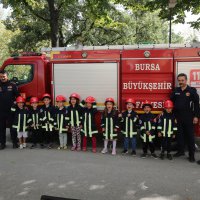 Minik alev savaşçıları göreve hazır 