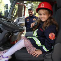 Minik alev savaşçıları göreve hazır 