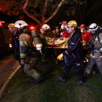 Metroda nefes kesen tatbikat  