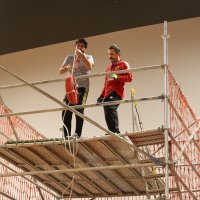 Alev savaşçısı olmak için ter döktüler 