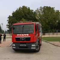 Alev savaşçısı olmak için ter döktüler 