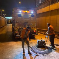 BUSKİ'nin gecesi gündüzü yok 